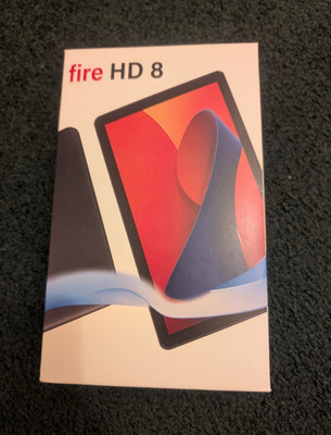 New Amazon Fire HD 8 16GB Black 8in Tablet K29A5E bundled Charger & USB Cable 