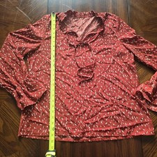 Red xl blouse