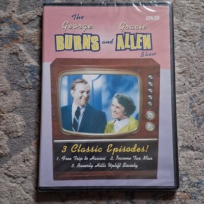 The Burns and Allen Show - 3 Classic Episodes DVD George Burns Gracie Allen NEW
