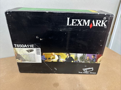 NUEVO Cartucho de tóner negro genuino Lexmark T650H11E - Imagen 1 de 5