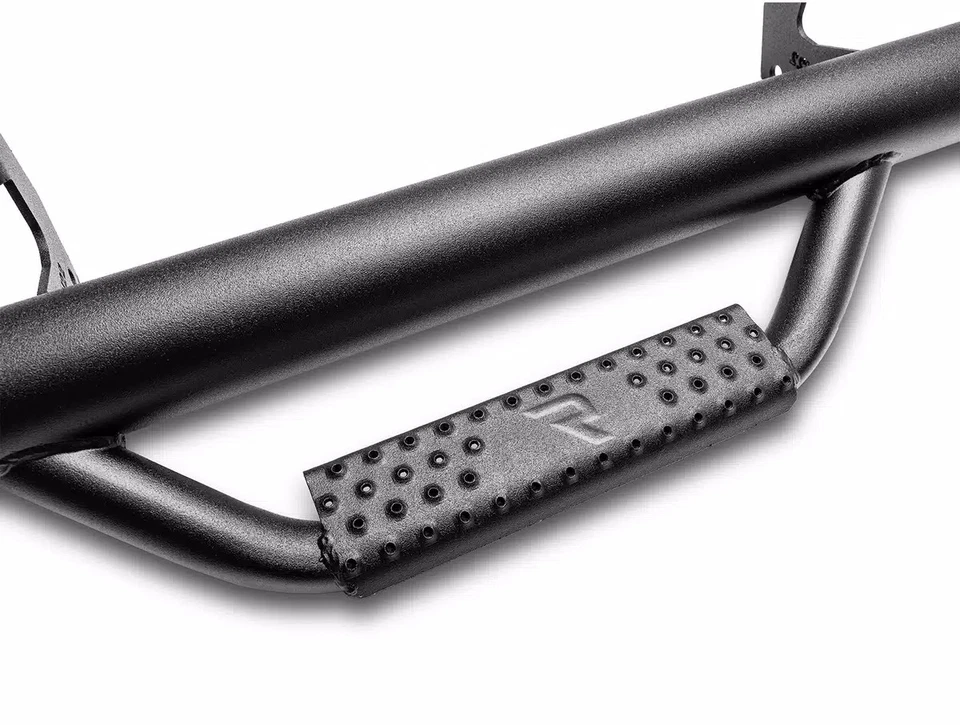 N-Fab Cab Length Gloss Black Nerf Steps Fit 01-06 Slvrd/Sra 1500/2500/3500 Crew Foto 3 de 4