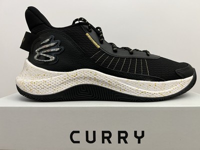 Size 11.5 - Under Armour Curry 3Z7 Black Metallic Gold men s