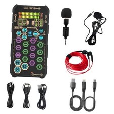 SK9 Pro Handheld Voice Changer Set with Live Sound Effects