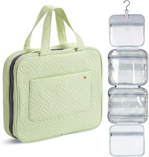 - Travel Toiletry Bag Organizers, Sage Green, Makeup Travel Bag for Toiletries w
