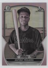 2023 Bowman Chrome Prospects Pearl Refractor Antony Peguero #BCP-62 6m7