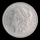 1882 Morgan Silver Dollar