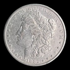 1882 Morgan Silver Dollar