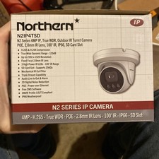 Northern N2IP4TSD 4MP IP Camera True WDR Turret   New in Box