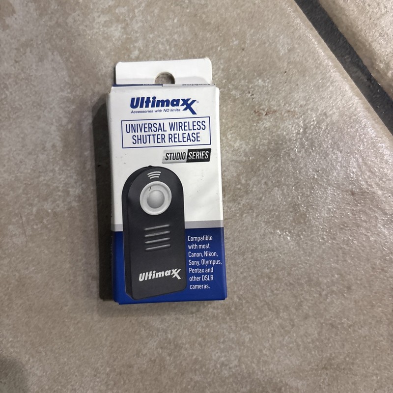 Universal Wireless Camera Remote for Canon, Nikon, Sony, Olympus, Pentax + More