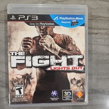 The Fight: Lights Out (Sony PlayStation 3, 2010) Complete With Manual 