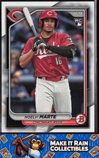 Noelvi Marte 2024 Bowman #80 Cincinnati Reds Rookie RC