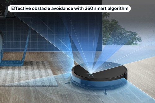 360 Botslab P7 Robot Vacuum and Mop Cleaner with Charging Dock (Black), Robot - Picture 5 of 15