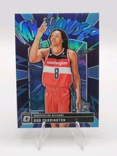 2024-25 Panini Donruss Optic Bub Carrington My House Purple Holo RC Wizards 