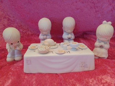 Precious Moments We Gather Together To Ask The Lord's Blessing 109762 Figurine