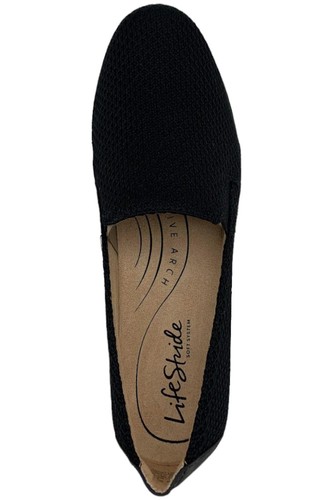 Lifestride Womens Next Level Slip On Sneakers Black - Picture 2 of 3