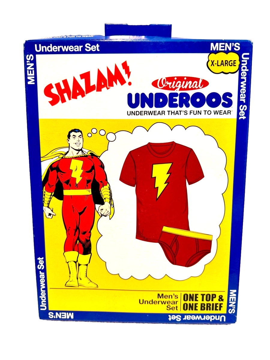 アンバー⭐︎さま専用 Underoos Underwear SHAZAM! One Top & Brief Men's X-Large Unopened