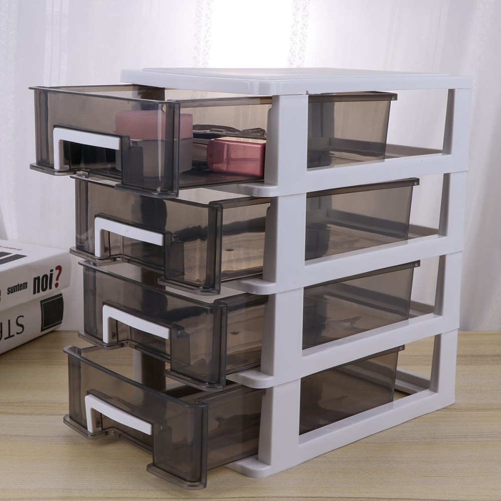 Drawer Storage Box Organizer with Shelves for Office Use