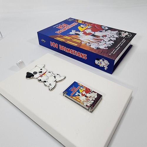 Disney Classic 101 Dalmations Vhs Pin Set Series Pin Set 4/5 Limited Release - Picture 8 of 9