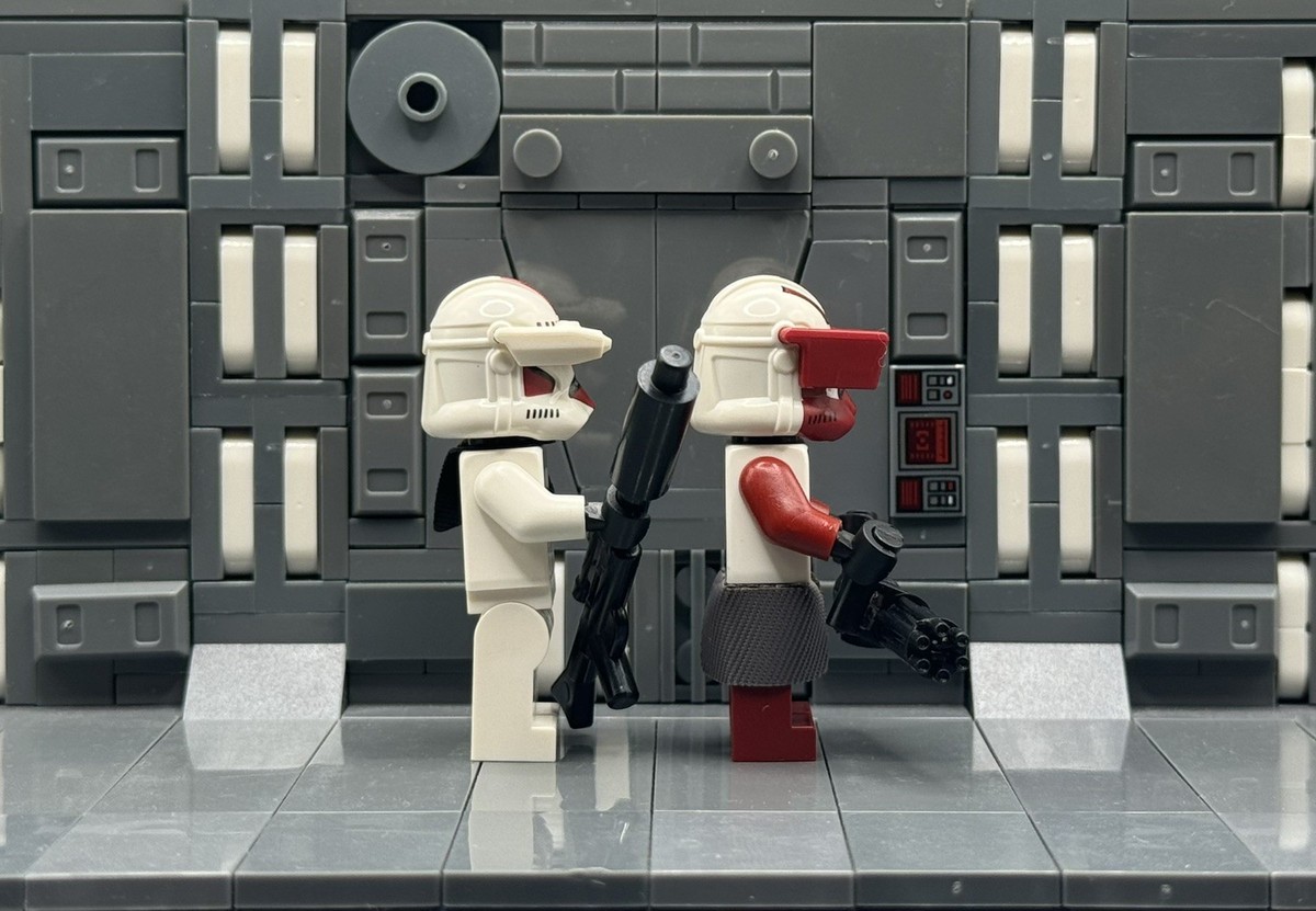 かおるc For Lego Star Wars GCC Grandpa Clone Customs Sentinel Specialists