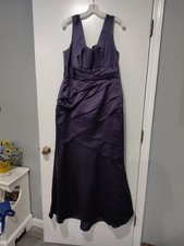 David's Bridal Purple Evening Gown, Worn Once.