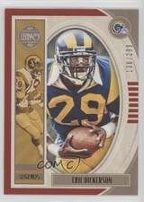 2019 Panini Legacy Legends Red 136/299 Eric Dickerson #122 HOF 02v3