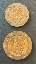KATANGA - Very Nice Lot of 2 Coins - 1 Franc 1961 + 5 Francs 1961 (3)