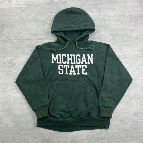 Vintage Y2K Michigan State University Spartans Retro Hoodie Sweatshirt