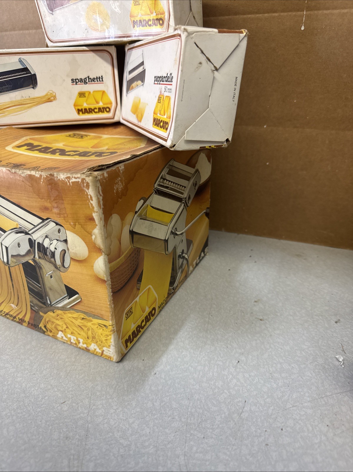 Marcato- Raviolissima Ravioli Pasta Maker Attachment  Made In Italy 3 Attachment