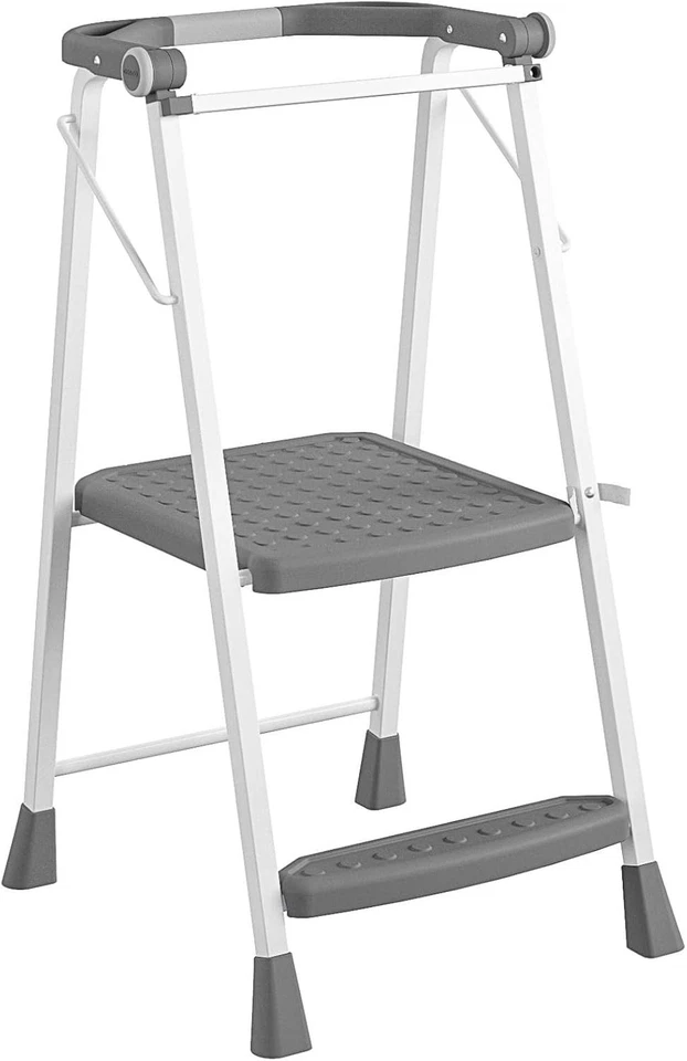 Safety-Focused Folding Step Stool with Large Non-Slip Platform for All Ages - Image 3 of 4
