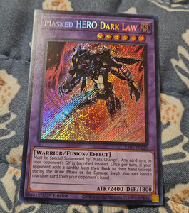 Yugioh Masked Hero Dark Law | eBay