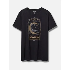 NWT Torrid Scorpio Classic Fit Heritage Jersey Crew Tee 2X