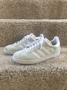 ladies adidas gazelle white