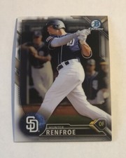 Hunter Renfroe 2016 Bowman Chrome Prospects Baseball Card #BCP239 Padres