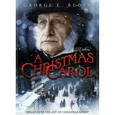 Christmas Carol (DVD, 1984) George C. Scott