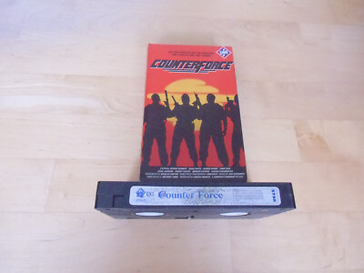 Counterforce,Isaac Hayes,Kabir Bedi, Robert Foster,UFA Hardcover,VHS Rarität