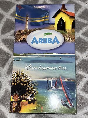 Aruba Where Happiness Lives VHS Tape Vacation Guide 