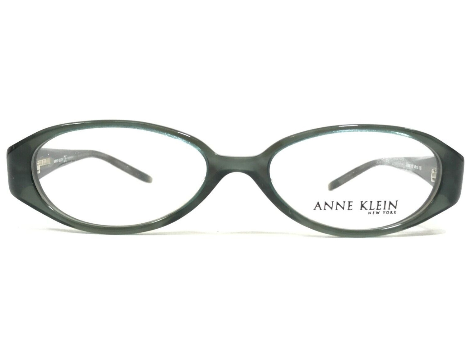 Оправа для очков Anne Klein AK8046 153 Прозрачная коричнево-зеленая круглая 48-15-135