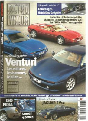 SPIEGEL NR.196 VENTURI / CITROEN 15/6 / HOTCHKISS-GREGOIRE / ISO FIDIA GT
