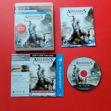 Sony PS3 Assassin's Creed III Complete Playstation 3 Walmart Exclusive