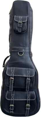 Leder Gitarrentasche, Gitarre stilvolle Tasche, Geschenk für Musiker, Geschen...