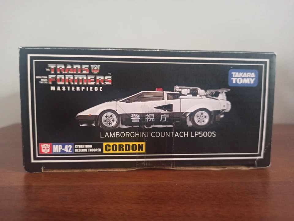 Takara Tomy Transformers Masterpiece MP-42 Cordon Lamborghini Countach LP500S - Imagen 4 de 4