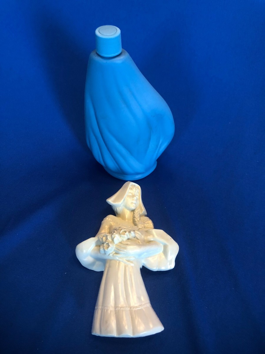 Vintage Avon blue/white Dutch flower girl 
