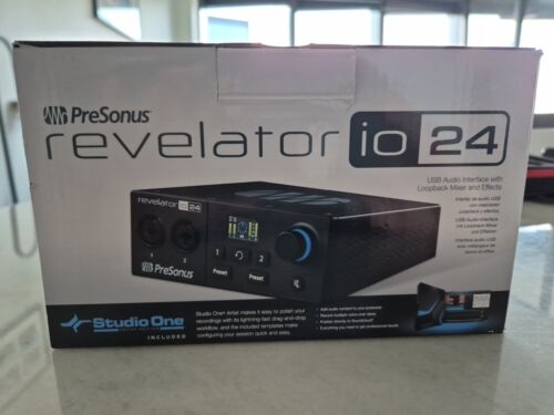 PreSonus Revelator io24 Audio Interface - As New Open Box - Picture 1 of 3
