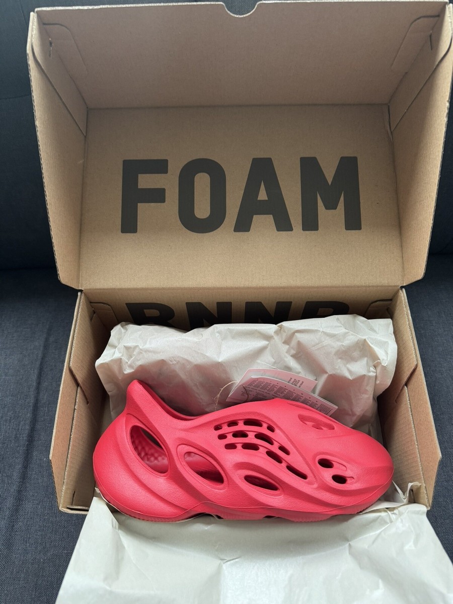 yeezy foam runner vermilion raffle