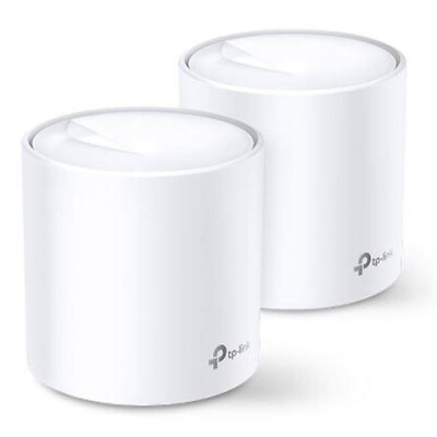 TP-LINK DECO X20 Mesh WiFi (1800Mb/s a/b/g/n/ax) 2xAP RJ-45 DualBand VPN Router