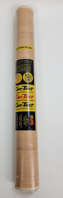 Vtg NIP 6ft Woodgrain Con-Tact Vinyl Paper Liner Roll Cohn Hall Marx 18'' Wide