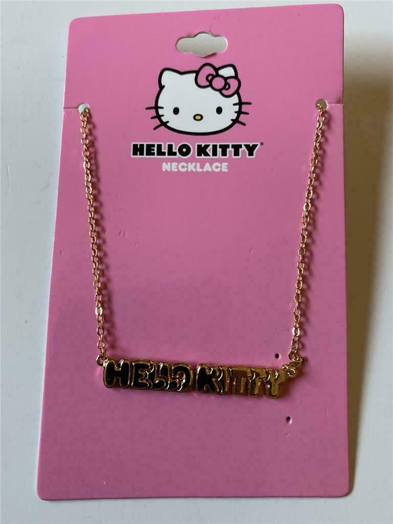 Hello Kitty Nom Plaque Collier