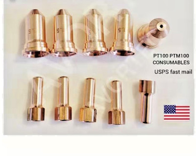 Plasma Consumables IPT100 / IPTM100 plasma cut electrode 100PCS, USPS PRIORITY