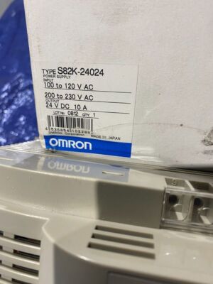 New One Omron S82K-24024 Switching Power Supply S82K24024 Expedited Shipping