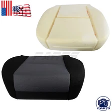 Driver Side Bottom Cloth Seat Cover+Foam Cushion Fits 07-14 Chevy Silverado 1500